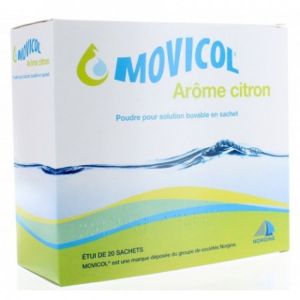 MOVICOL Arôme citron, poudre pour solution buvable en sachet