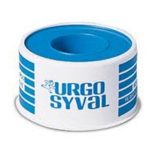URGOSYVAL Sparadrap tissé, rigide, aéré, hypoallergénique 5 m x 5 cm
