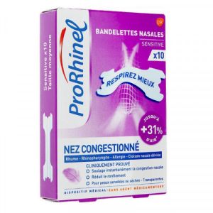 ProRhinel Sensitive bandelettes nasales X 20