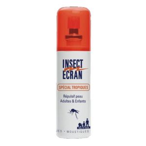 Insect Ecran Spécial Tropiques Répulsif Peau Adultes et Enfants 75ml