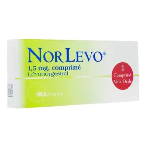 NorLevo Lévonorgestrel 1 comprimé