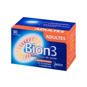 BION 3 Défenses Adultes Complément alimentaire équilibrant Boîte/30