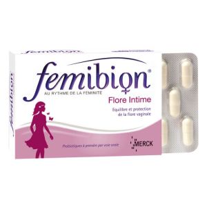 FEMIBION FLORE INTIME Complément alimentaire à base de probiotiques Boîte/28