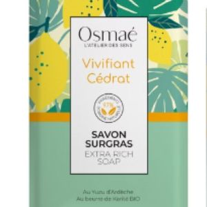 Osmaé Savon Surgras Vivifiant Cédrat Pain 200 G