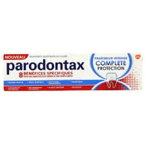 PARODONTAX Dentifrice Fraicheur intense complete protection 2x75ml