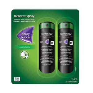 Nicorette Spray 1mg/dos Buc Lot 2