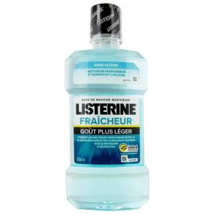 Listerine Fraicheur Gout Plus Leger