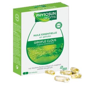 Phytosun Arôms Huile Essentielle en Gélules de Girofle Clous x30