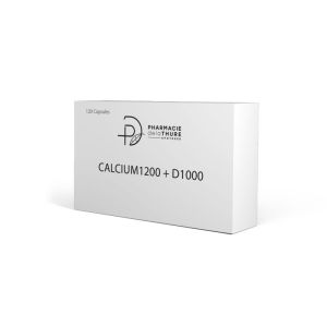 Calcium / Vit D 600/500 boite de 120 capsules