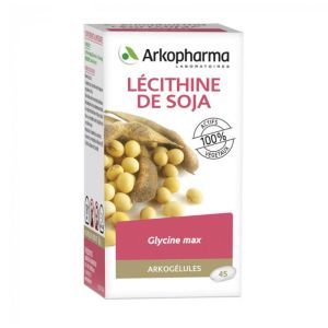 ARKOPHARMA LECITHINE DE SOJA 45 CAPSULES ARKOGELULES