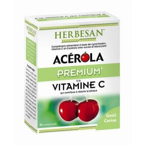 HERBESAN acerola premium vitamine C 30 cp