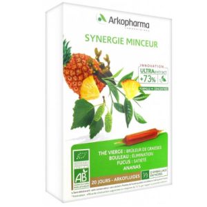 Arkofluides Synergie Minceur Bio 20 Ampoules