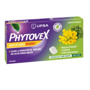 Phytovex maux de gorge 20 past
