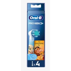 Oral-B Pro Kids Brossettes Disney Le roi lion, Pack De 4 Unités