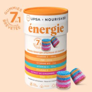 Nourished 7en1 Energie Boite 30 gummies