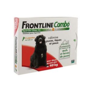 Frontline Combo Chien XL (40-60 kg) 6 Pipettes