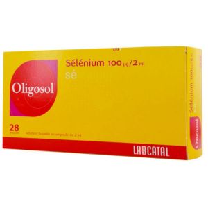 SELENIUM OLIGOSOL 100 microgrammes/2 ml, solution buvable en ampoule