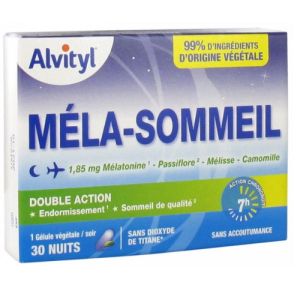 Alvityl Méla-Sommeil Nuit 30 Gélules