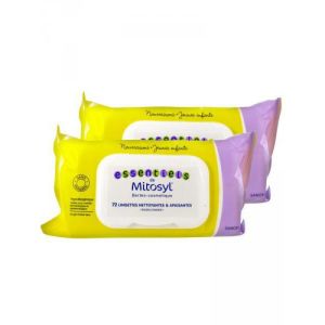 MITOSYL Lingettes nettoyantes Boîte/72, Lot de 2