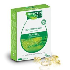 Phytosun Arôms Huile Essentielle en Gélules de Tea Tree 30 Gélules