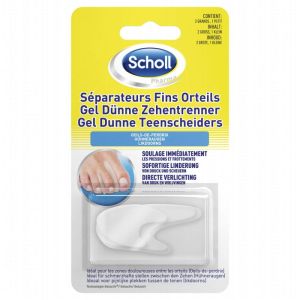 SCHOLL Séparateurs fins pour orteils boite de 3 / 2 formats