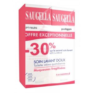 Saugella Poligyn Sol Fl250ml Lot De 2