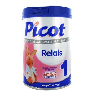 PICOT RELAIS 1 Lait pour nourrisson 1er âge Boîte/900g