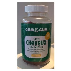 Gum Cheveux 60 gummies