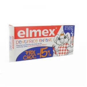 ELMEX dentifrice 0-6 ans 2x50ml