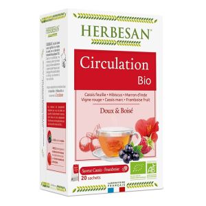 HERBESAN Infusion circulation bio 20 sachets