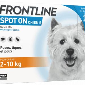 Frontline Chien S 2-10 Kg Bt 4