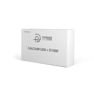 Calcium / Vit D 600/500 boite de 60 capsules