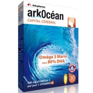ArkOcéan Oméga 3 marin 60 capsules