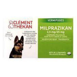 MILPRAZIKAN CHIENS 0.5-10 KG