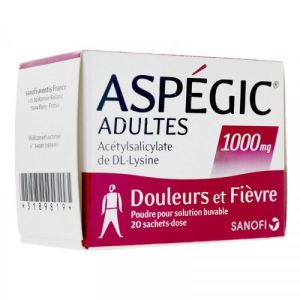 Aspegic Ad. 1000mg Buv Sach 20