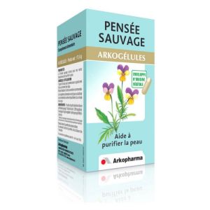 ARKOGELULES PENSEE SAUVAGE Complément alimentaire aidant à purifier la peau Boîte/45