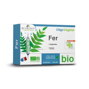 Oligo Végétal Fer 20 ampoules