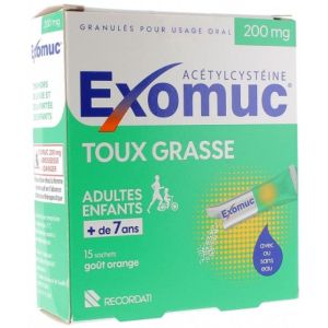 Exomuc 200mg Gle Oral Sach 15