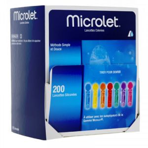 Microlet Lancet Color Silic200
