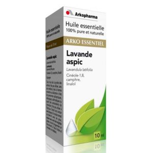 Arkopharma Arko Essentiel Huile Essentielle de Lavande Aspic 10 ml