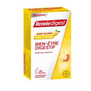 Renniedigest sans sucre 20 sachets