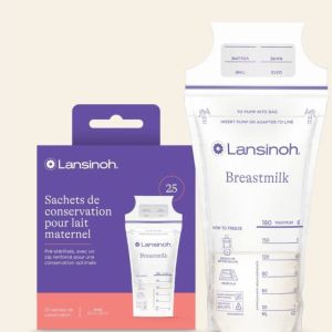Lansinoh Sachets de Conservation pour Lait Maternel x25