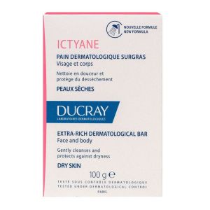 Ducray Ictyane pain dermatologique surgras 100g