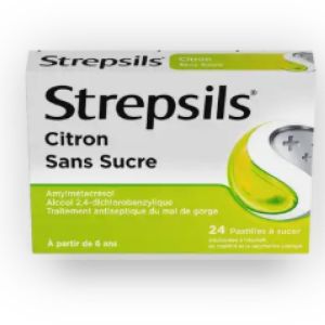 Strepsils Citron Sans Sucre