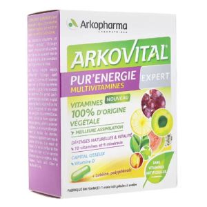 Arkovital Pur'Energie Expert multivitamines 60 gélules