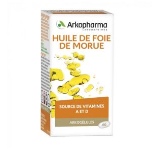 ARKOPHARMA HUILE DE FOIE DE MORUE 60 CAPSULES ARKOGELULES