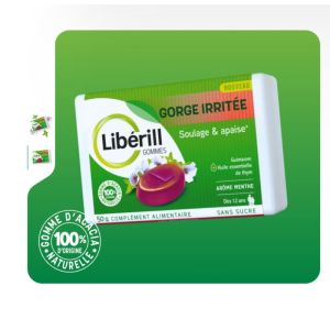 Liberill Gorge Irritee Gommes Bt 50G