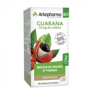 ARKOPHARMA GUARANA BIO 130 GELULES ARKOGELULES