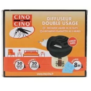 Cinq sur Cinq diffuseur double usage