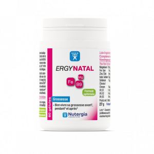 Nutergia Ergynatal Complément Alimentaire à base de Vitamines et de Minéraux 60 Gélules